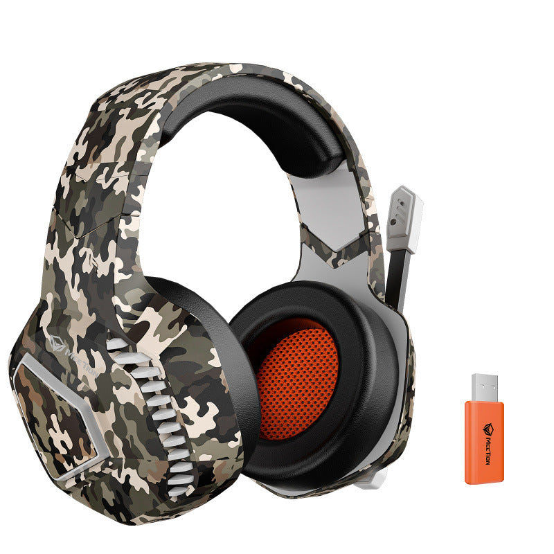 Wireless Bluetooth Gaming Headset Rotatable Noise Reduction