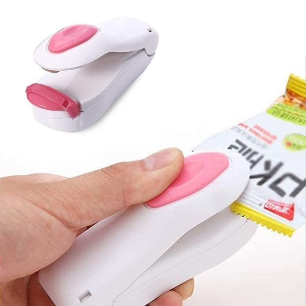 Portable Mini Heat Sealer – Airtight Resealer for Snack, Chip & Food Bags (Multicolor)