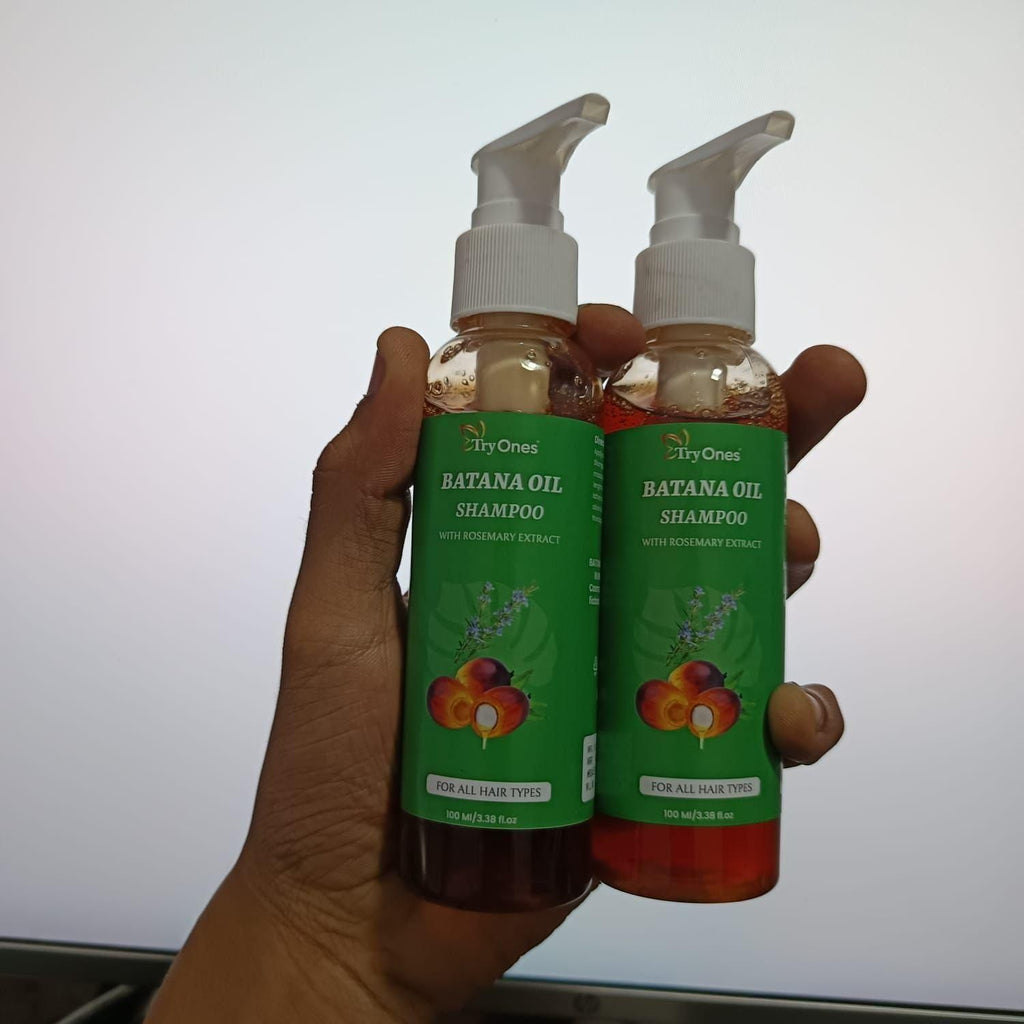 TryOnes BATANA OIL SHAMPOO with Rosemary Extract (Pack of 2)