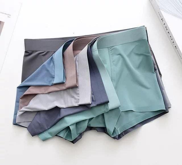 Cool Touch Ice Silk Men’s Boxer Briefs (Pack of 5)