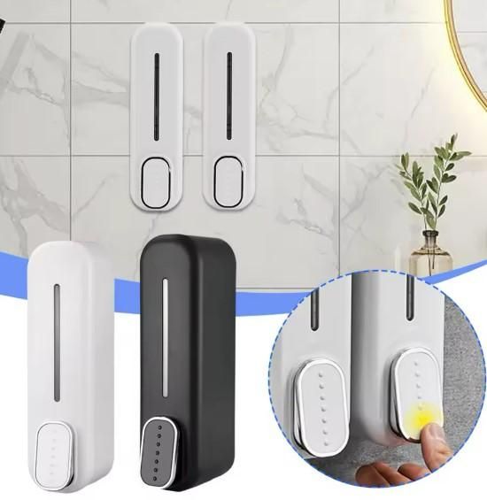 Wall-Mounted Soap Dispenser – No Drip, Space-Saving & Stylish (350ml)