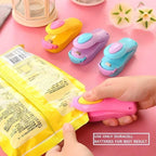 Portable Mini Heat Sealer – Airtight Resealer for Snack, Chip & Food Bags (Multicolor)