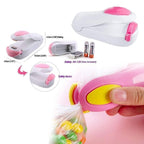 Portable Mini Heat Sealer – Airtight Resealer for Snack, Chip & Food Bags (Multicolor)