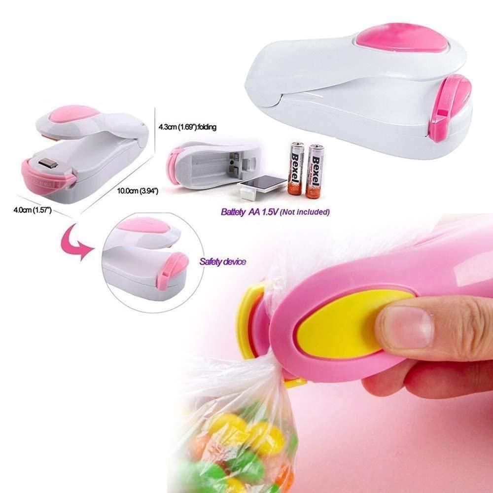 Portable Mini Heat Sealer – Airtight Resealer for Snack, Chip & Food Bags (Multicolor)