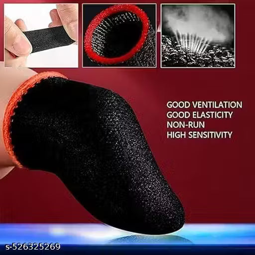 200-Pack Pro Gaming Finger Sleeves – Sweatproof & Ultra-Sensitive for Mobile Gaming