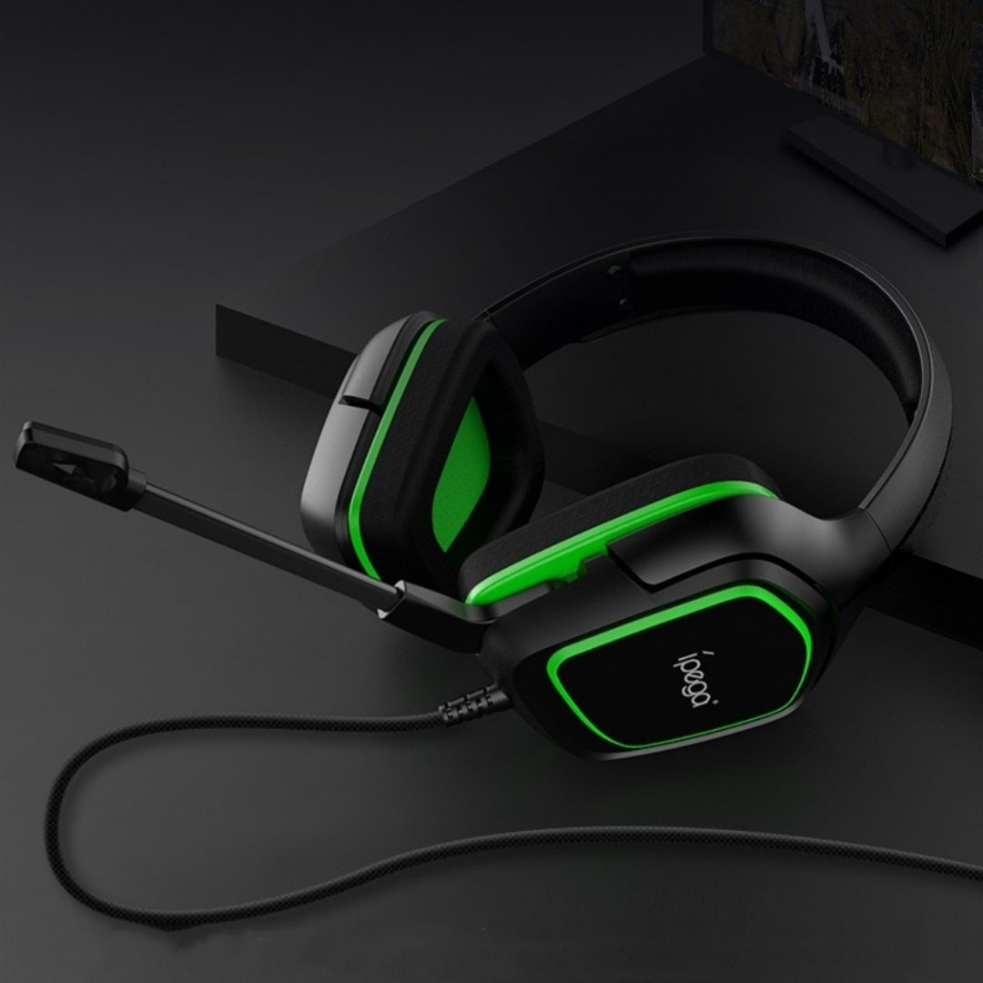 Computer Head-mounted Gaming Headset Noise Reduction With Microphone