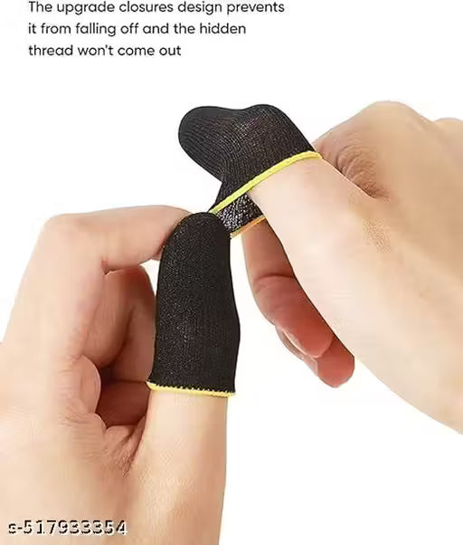 30-Pack Pro Gaming Finger Sleeves – Anti-Sweat, Ultra Responsive Touch for PUBG, BGMI, Free Fire